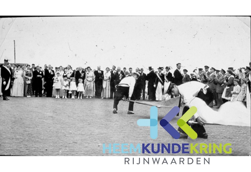 1960 vendelen Tolkamer Koningspaar Voss - Wegman F00002855